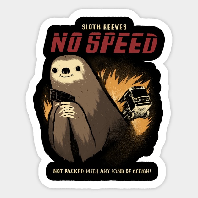 No Speed Sticker by Louisros